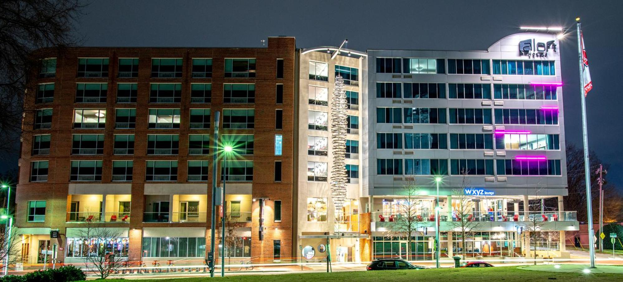 Aloft Raleigh Hotel Eksteriør billede