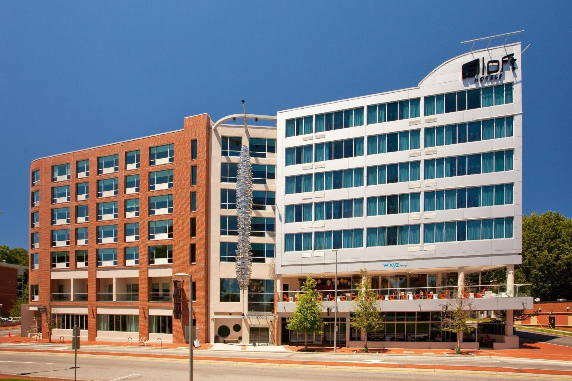 Aloft Raleigh Hotel Eksteriør billede