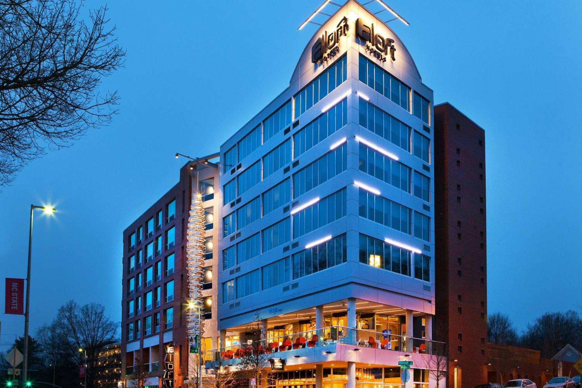 Aloft Raleigh Hotel Eksteriør billede