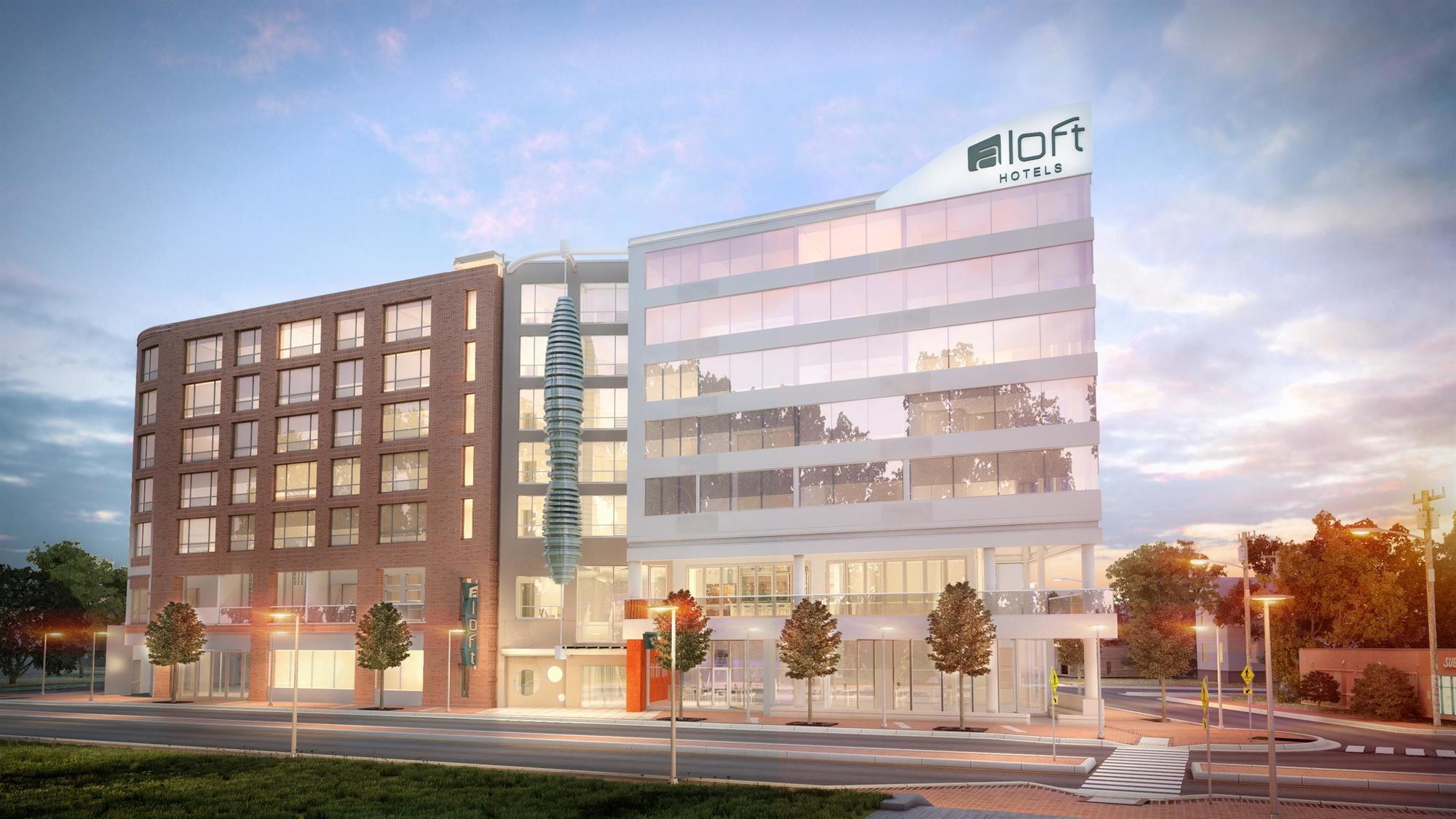 Aloft Raleigh Hotel Eksteriør billede